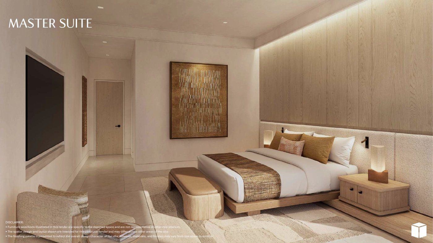 Master suite interior